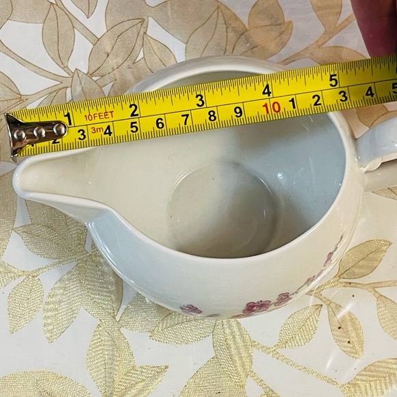 VTG SET OF 3 KAHLA PORCELAIN COFFEE TEAPOT WHITE FLOWERS PATTERN GERMANY GDR - Picture 6 of 11